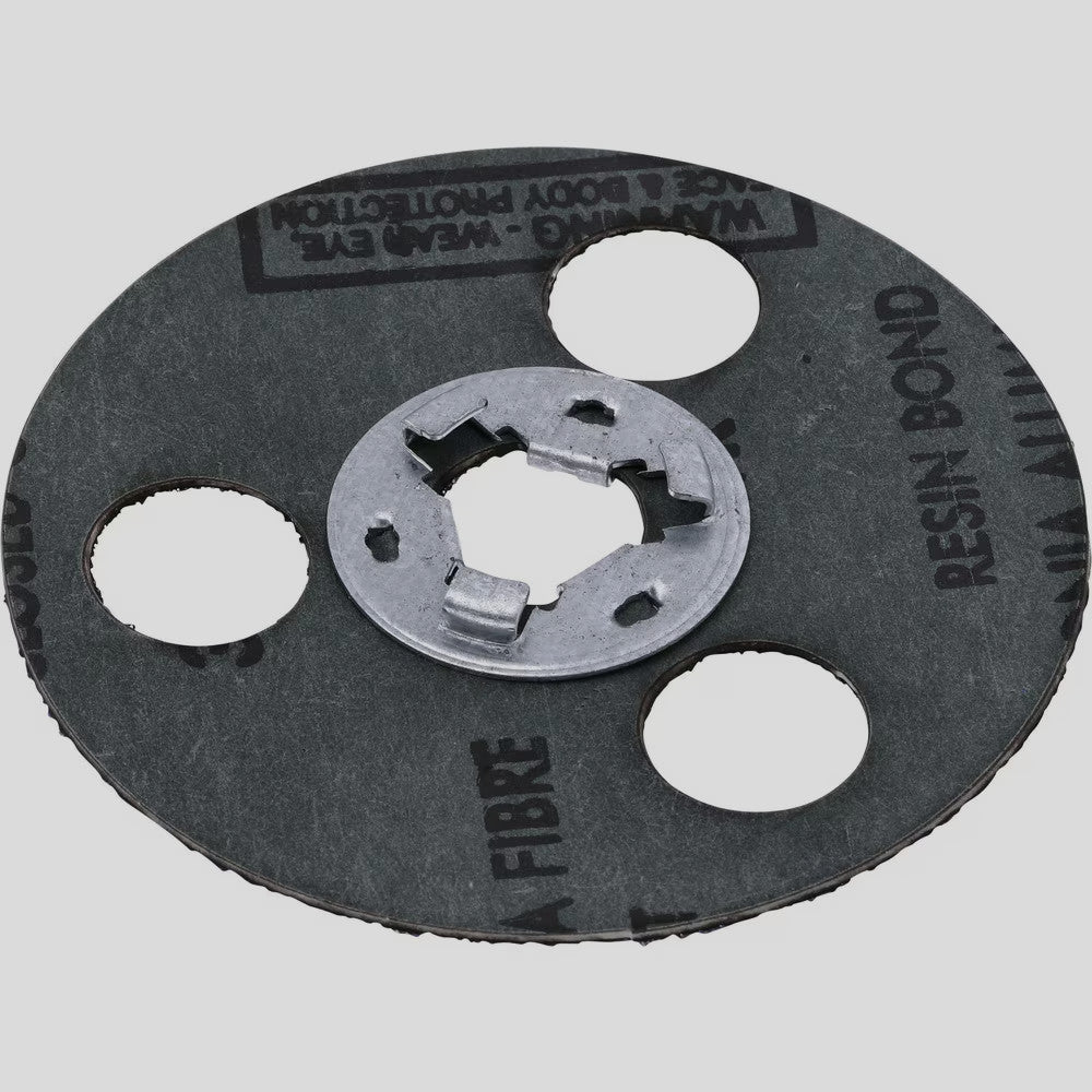 NORTON F826P 4-1/2" Fiber Disc  5/8-11 ID  36 Grit *Box of 10* 662611297219