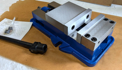 Precision Machine Vise  Single-Station  6" Jaw Width  7-1/2" Jaw Openi
