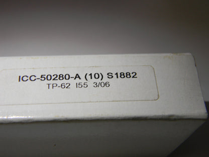 Interstate ICC-50280-A S1882 TP-62 I55 Carbide Inserts - Lot of 10