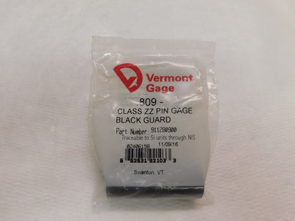 Vermont Gage Steel Minus Plug and Pin Gage 0.809" Class ZZ Lot of 2 #911280