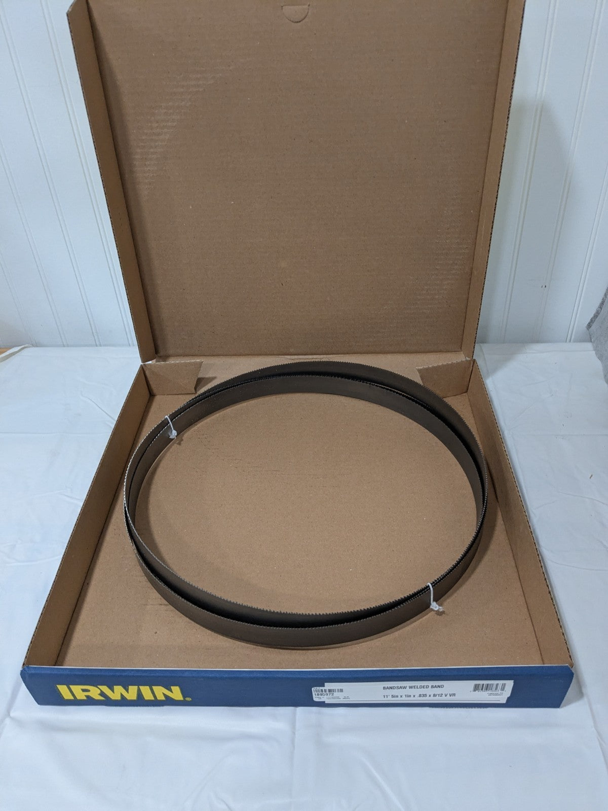 Irwin Welded Bandsaw Blade: 11' 5 Long x 1" Wide x 8 to 12 TPI 1895972