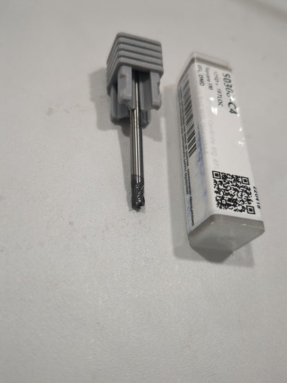 HARVEY TOOL Square End Mill: 1/8" Dia, 3/16" LOC, 4 Flute, Solid Carbide50308-C4