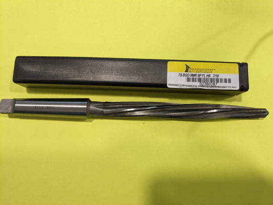 Bridge Reamer: 7/16" Dia, 4-3/8" Flute Length HSS ST0720028