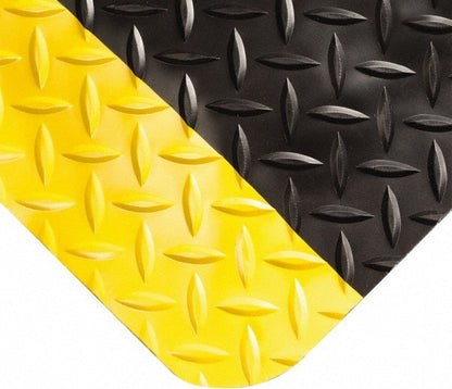 Wearwell Anti-fatigue Mat 6Ft L 2Ft W 9/16 Thick Vinyl Beveled Edges 69725208