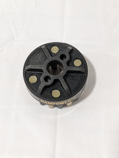 BRM 2-3/8" 80 Grit Ceramic/Silicon Carbide Straight Disc Brush ADD601880