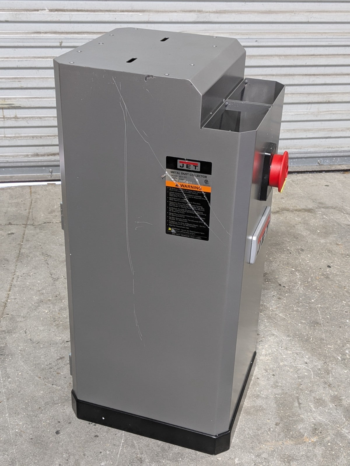 Jet Metalworking Dust Collector Stand 472 CFM 115v 414800 Parts / Repair