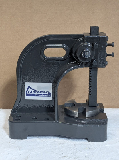 Gibraltar Single Leverage Arbor Press 1/2 Ton Pressure 3/4" Ram 6-1/2" Stroke