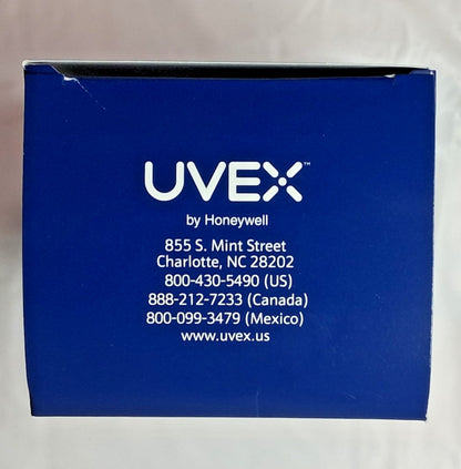 Uvex Futura Safety Goggles Clear Anti-Fog OTG Indirect Vent Qty 3 S345C