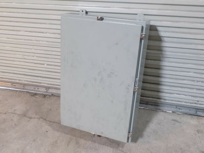 Cooper B-Line 36248-4 Steel Wall Mount Enclosure w/ Hinged Flat Cover Type 4