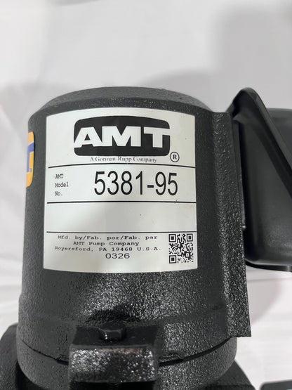AMT Immersion Pump 1/8 hp, 230/460V 3 Phase 3,450 RPM Cast Iron Housing