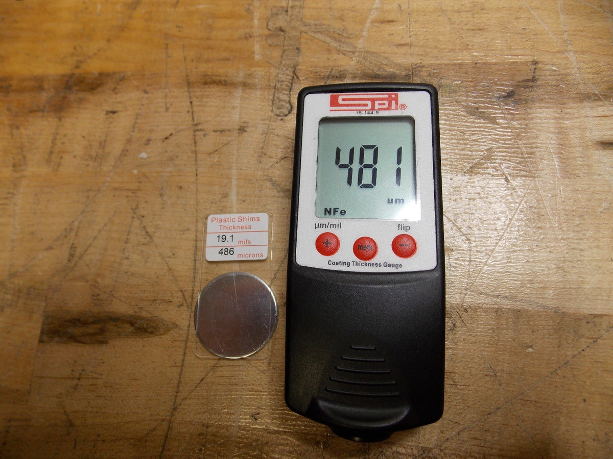 SPI Digital Coating Thickness Gage 0 to 1000µm Range 15-144-9 REPAIR