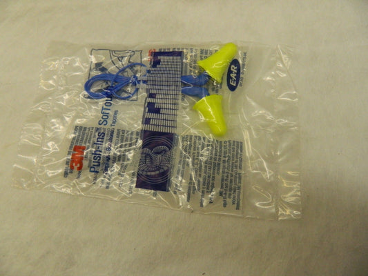 3M Earplug: 31dB, Foam, Cone, Push-In Stem, Corded  200pairs 7000127215