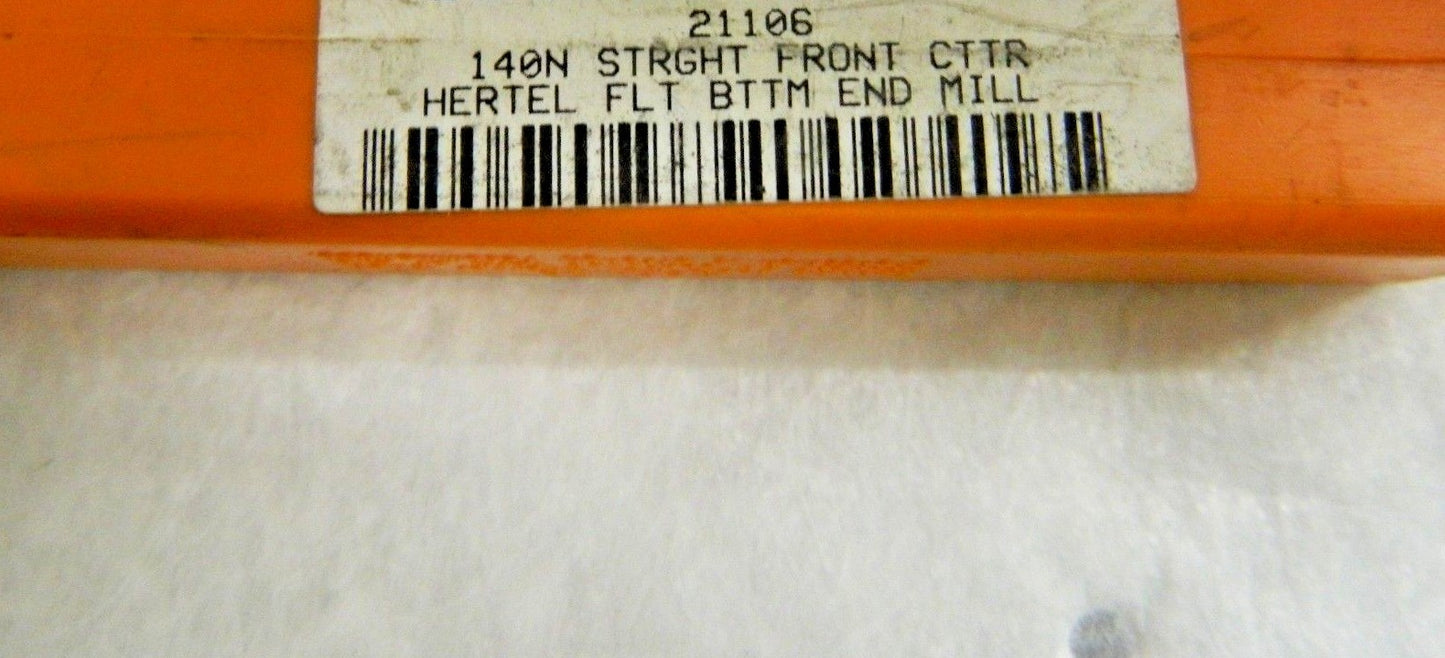 Hertel Indexable Back Draft End Mill HSS 140N 0.625" Cutting Diam 21106 91856344