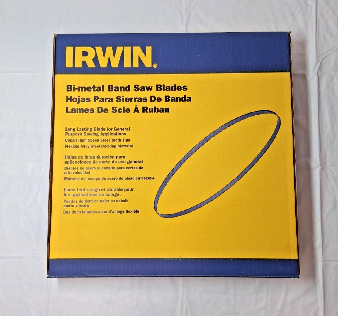 Irwin Bi-Metal Welded Bandsaw Blade 7' 9L x 3/4"W x 5 to 8 TPI 88550IBB723