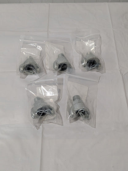 Dixon 1/2" NPT, Universal Hose Coupling with Male NPT Ends 5 PCS MSCAM2