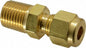 HAM-LET9pc Compression Tube Connector: 1/4" Tube OD, Compression x MNPT