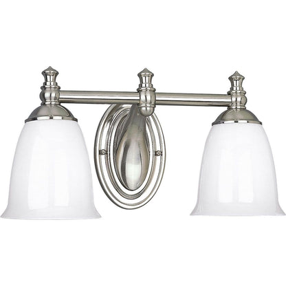 Progress Lighting Victorian 2 Light Bathroom Vanity Light P3028-09