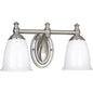 Progress Lighting Victorian 2 Light Bathroom Vanity Light P3028-09