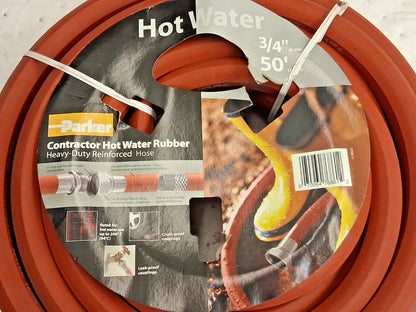 Parker Premium Hot Water Hose 50ft x 5/8" HWR5850