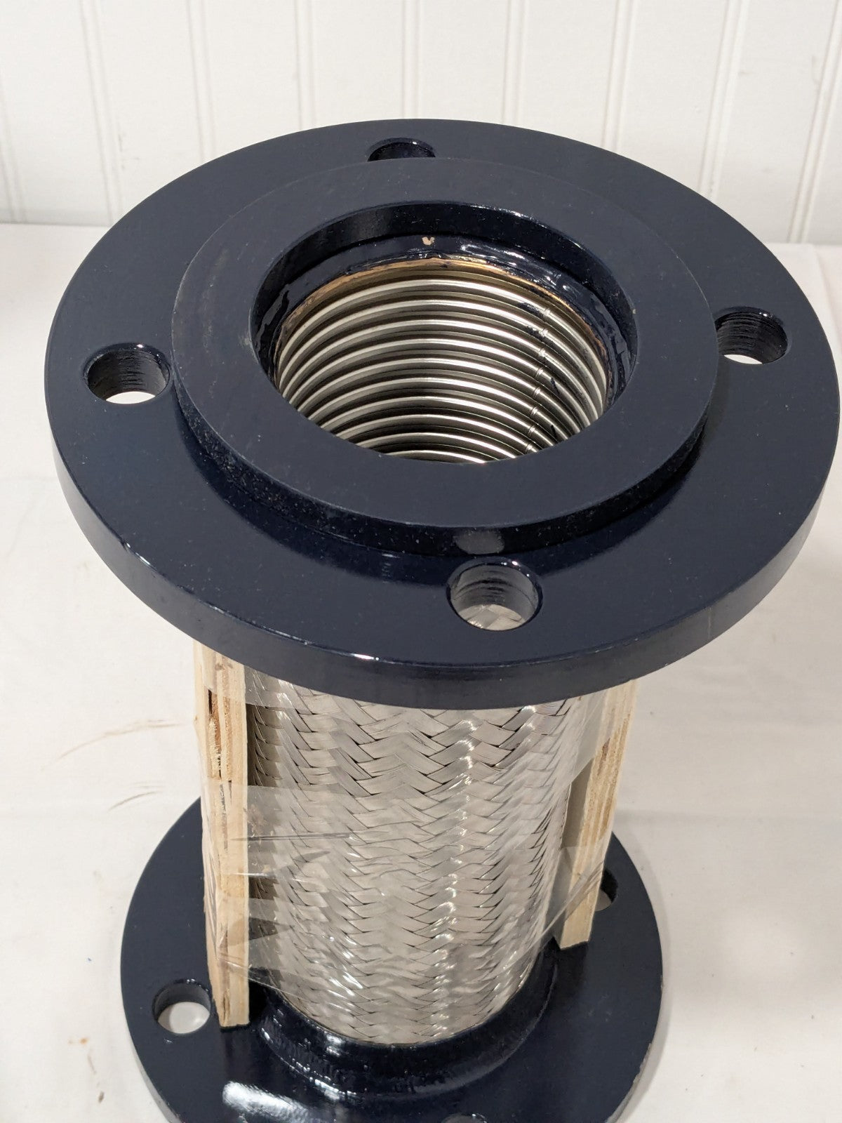Mason 3" Pipe Braided Stainless Single Arch Hose Pipe Expansion Joint FFL 3