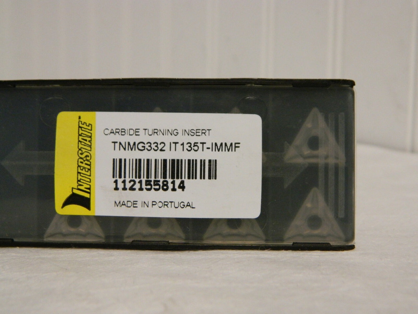 Interstate Carbide Turning Insert TNMG332 IMMF Grade IT135T Qty 7 112155814