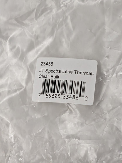 JT Spectra Thermal Lens Paintball Mask Goggles - Clear 23486