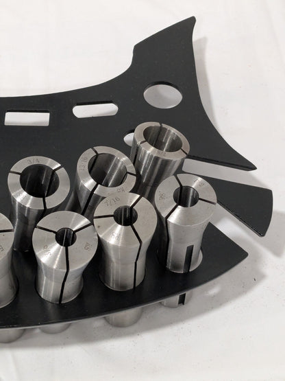 Collet Set: 13 Pc, 1/8 to 7/8 Capacity 231-2113