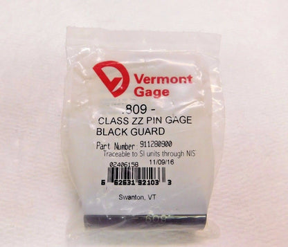Vermont Gage Steel Minus Plug and Pin Gage 0.809" Class ZZ Lot of 2 #911280