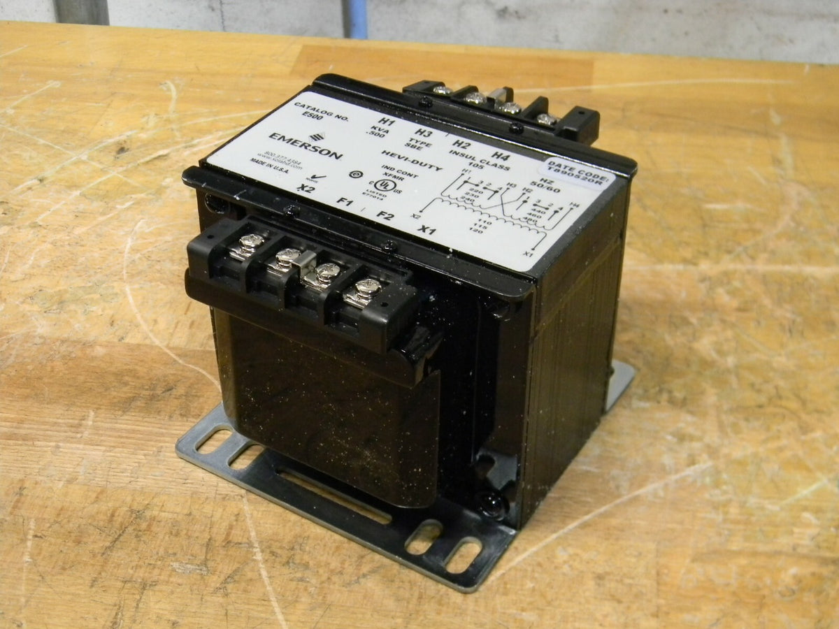 Emerson Encapsulated Industrial Control Transformer 500VA 1 Phase E500