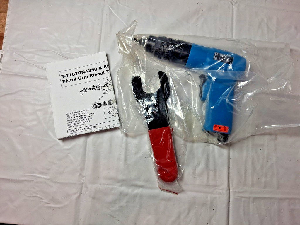 Taylor Pneumatic Tool Company Rivnut Tool 600RPM T-7767RNA600