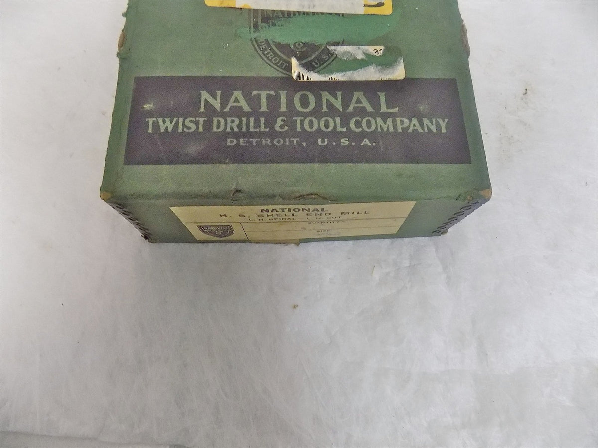 National Twist Drill Co HSS 6" x 2-1/4" x 2" 16-Teeth Arbor Shell