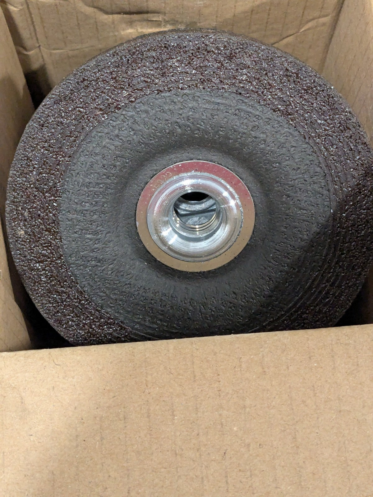 Norton Depressed-Center Wheel: Type 27, 4-1/2" Dia, Box of 10 66252843593