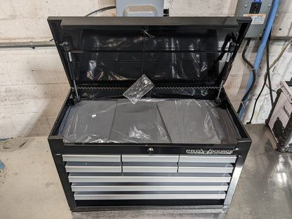 Pro Source Top Chest Tool Box 9 Drawer 26 x 18 x 16 Steel Black SCRATCH N DENT