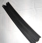 Polyurethane Rods  2' Long  3/8" Dia  30 A  Black  QTY 11  RBMP3000203