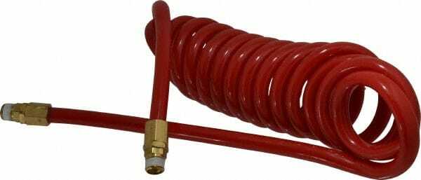 Jupiter Red Polyurethane Hose 1/2" x 3/4" 15' Long 120 Max psi 51