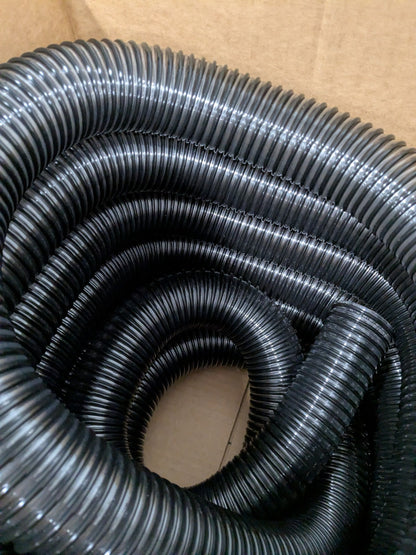Hi-Tech Vacuum Duct Hose: 2" ID, 26.00 psi, PVC 25' Hose 039002000001