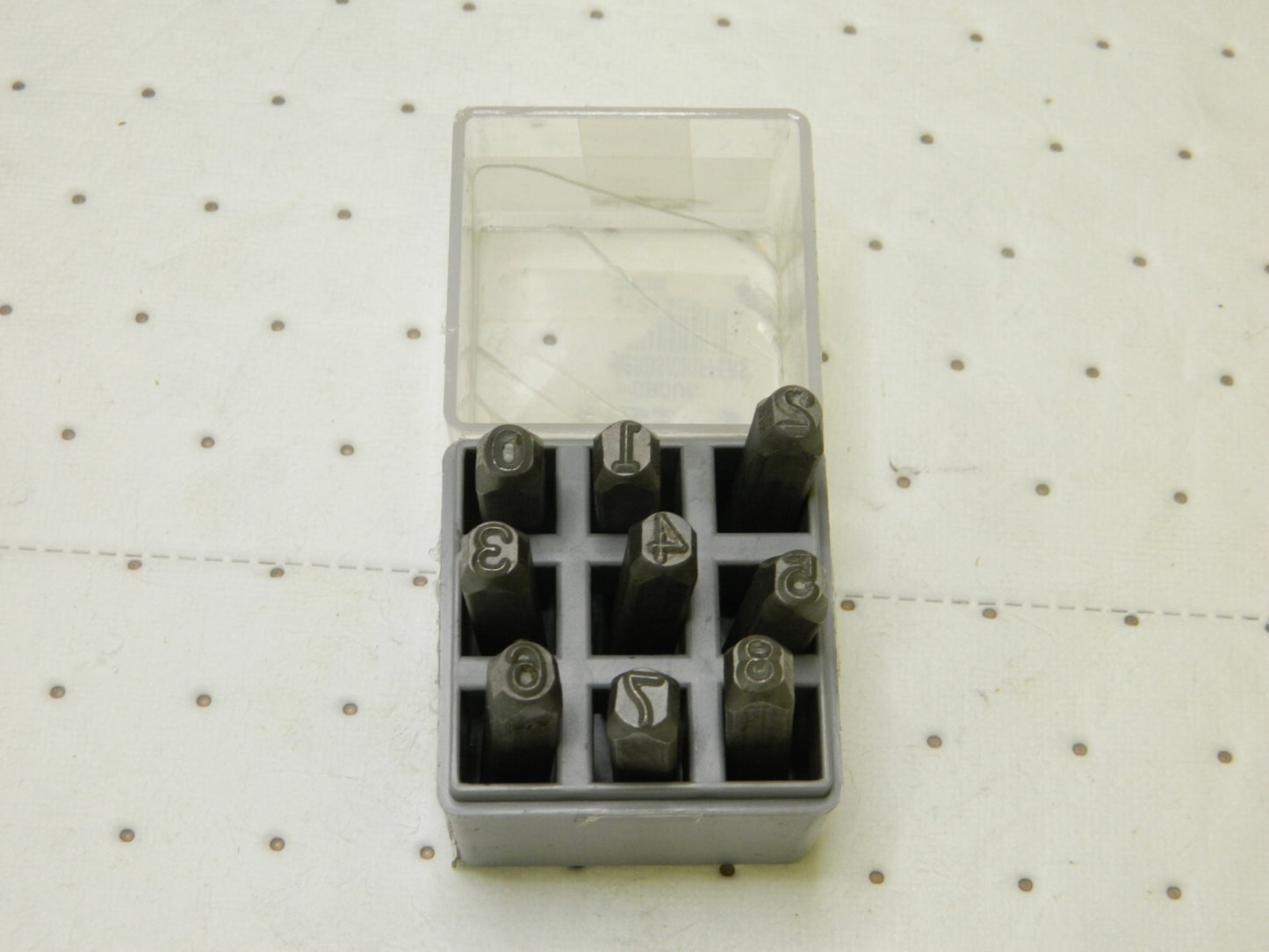 C.H. Hanson 9 Piece, 1/4 Figures Character Steel Stamp Set