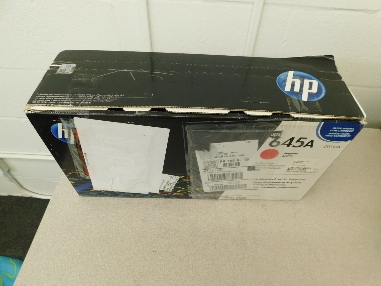 Hewlett-Packard Magenta Toner Cartridge for HP Color Laser Jet 5500 HEWC9733A