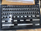 IMGAGES Gage Block Set: 0.05 to 4'' Range, 81 Pc, Economy Grade, Steel 630-4115