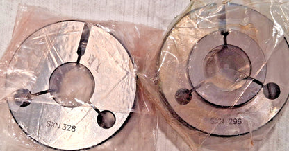 SPI Go &amp; No Go Steel 7/8-9 Threaded Ring Gage 23-199-3