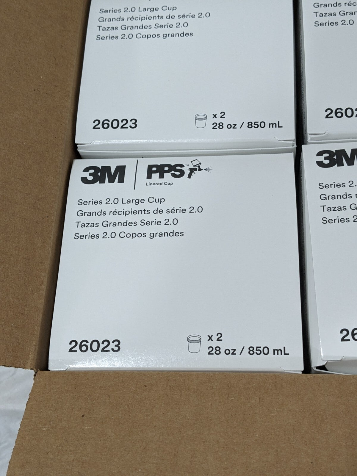3M PPS Series 2.0 Cup 26023, Large (28 fl oz, 850 mL) Qty 8 7100284628