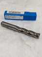 UNION BUTTERFIELD Roughing &amp; Finishing End Mill: 1/2" Dia, 4 Flutes 521