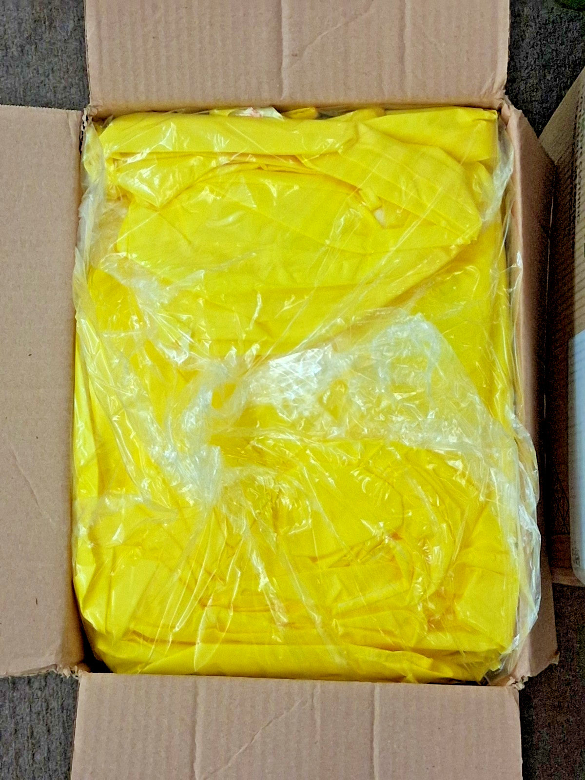 Kleenguard Yellow Non-Disposable Rain Chemical Resistant Coveralls Size 3XL 9816