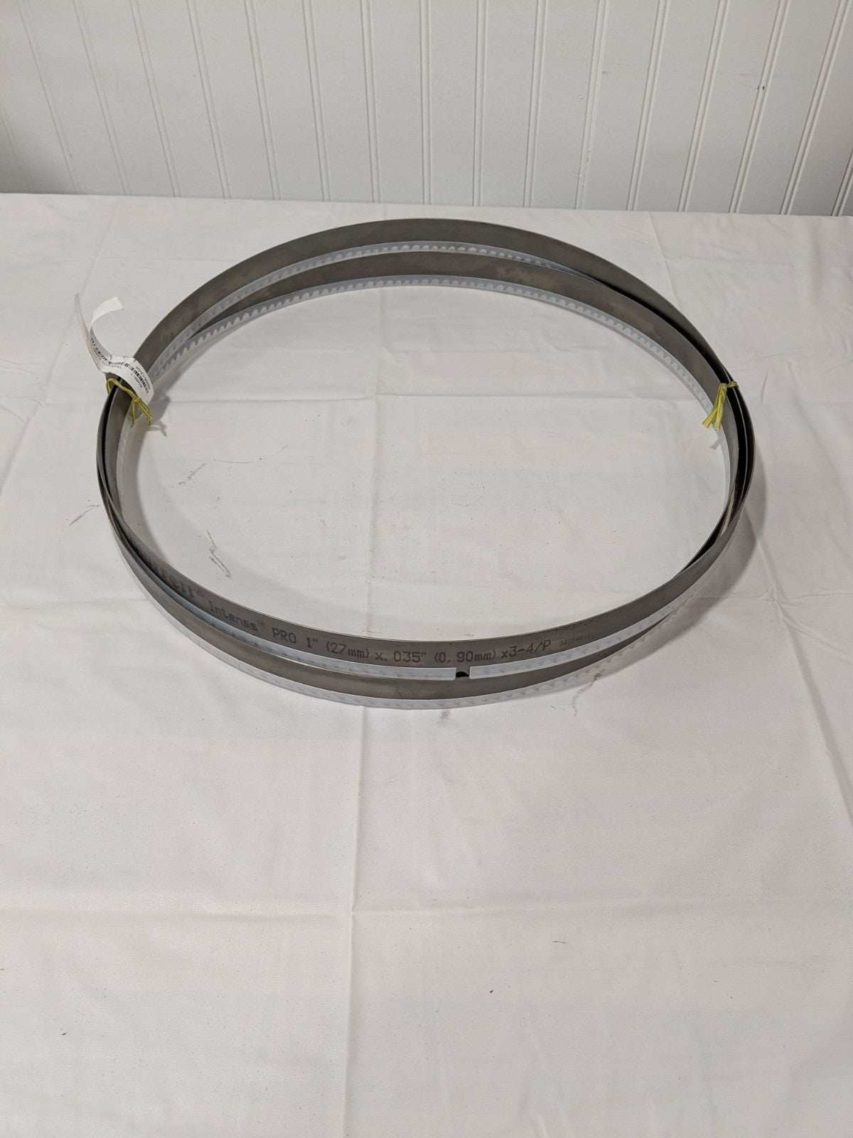 Starrett Welded Bandsaw Blade: 12' 4 Long x 1" Wide x 3 to 4 TPI 20715