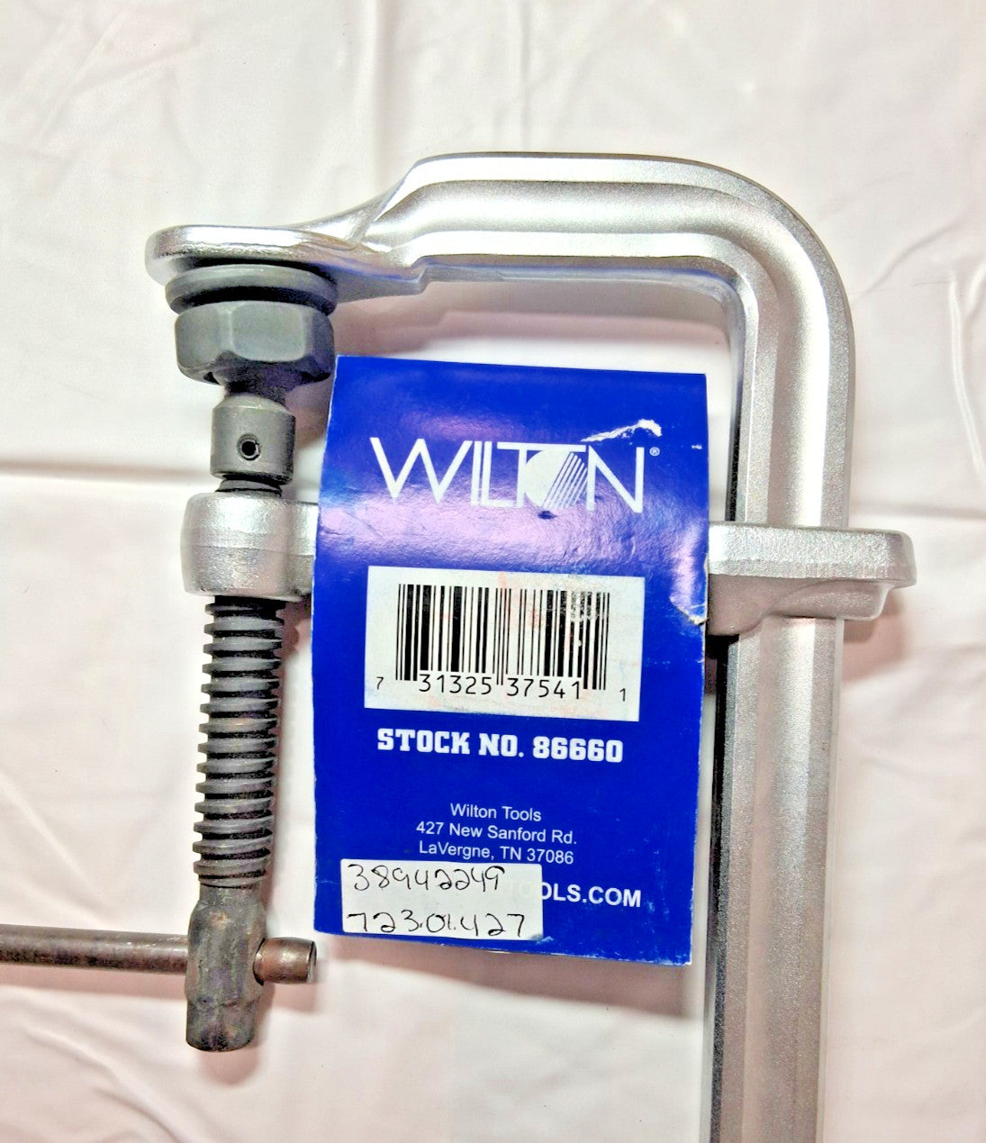 Wilton Sliding Arm Bar Clamp 4.7500" Throat Depth 86660