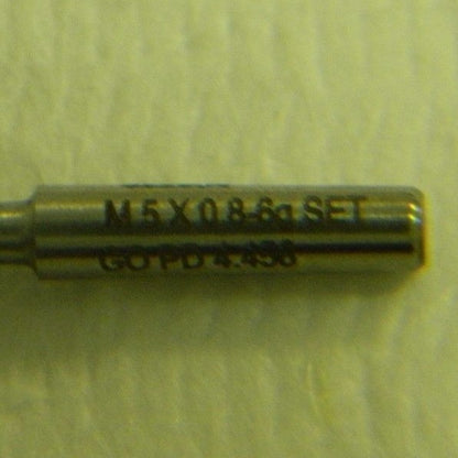 GF Gage Class 6G Go Truncated Taperlock M5 x 0.80 Thread Gage S0500806GGK