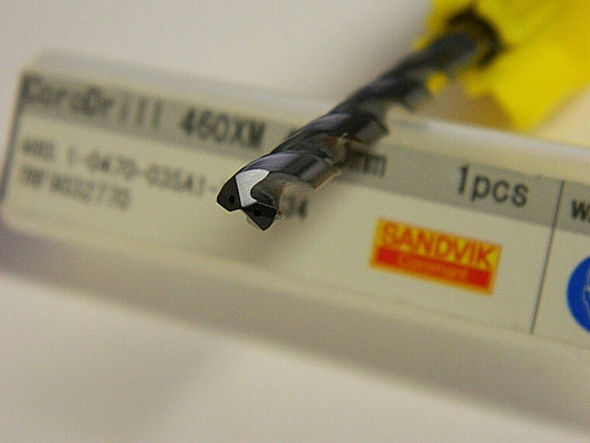 Sandvik Coromant #13 140° Solid Carbide Jobber Drill  6422531