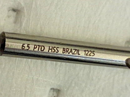 Prescision Twist Drill Jobber Length Drill Bits 6.5MM Dia 118 Deg HSS 6000787