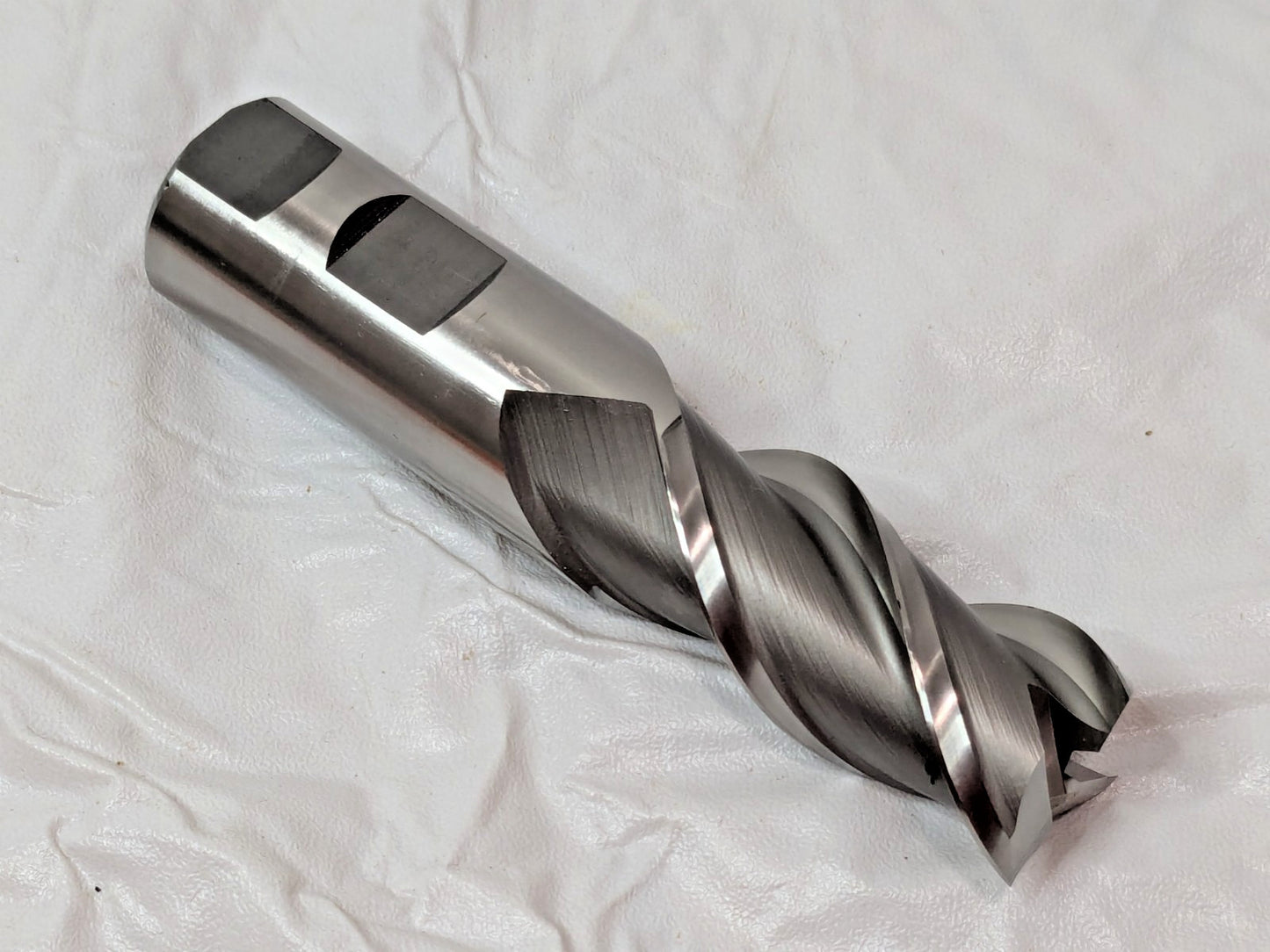 Hertel Square End Mill HSS 1" Dia X 2" LOC X 4-1/2" OAL 3FL 02478279