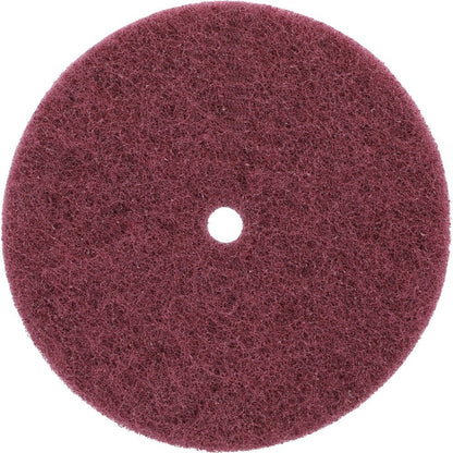 Norton Deburring Disc: 6" Dia, 1/2" Hole, Very Fine Grade, Aluminum Oxide Qty 70